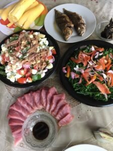 Photo Keto beach house dinner plans