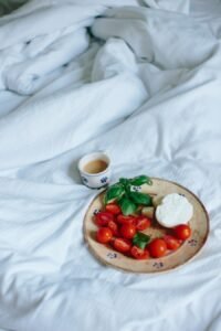 Photo "Healthy eating habits for improved sleep"